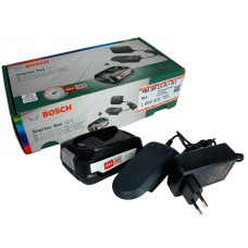 Набор аккумулятор Bosch PBA 18 В 2.5 Ач, Зарядное устройство Bosch AL 1810 CV (1600A01T9S)
