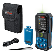 Лазерный дальномер Bosch Professional GLM 50-27 CG с акб BA 3.7V 1.0Ah A и кабелем USB-C (0601072U01)