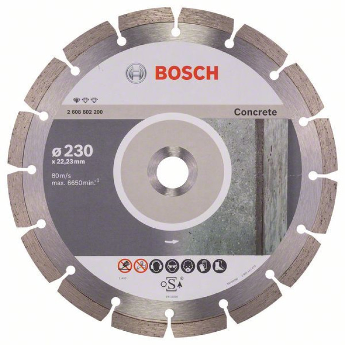 Диск алмазный отрезной Bosch 230x2,2x22,2 мм (2608603243)