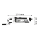 Багатофункціональний інструмент Bosch GOP 250 CE Professional L-Boxx (0601230001)