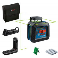 Нивелир лазерный Bosch Professional GLL 2-20 G, Держатель LB 10+ Потолочное крепление DK 10 (0601065000)