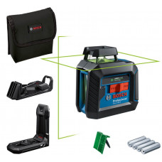 Нивелир лазерный Bosch Professional GLL 2-20 G, Держатель LB 10+ Потолочное крепление DK 10 (0601065000)