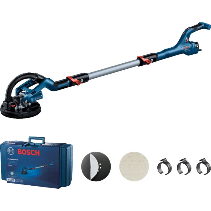 Шліфувальна машина по гіпсокартону Bosch Professional GTR 550 (06017D4020)