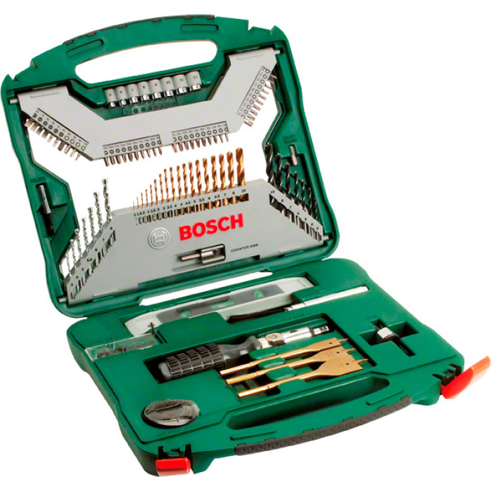 Набор сверл и бит Bosch X-Line Titanium, 100 шт. (2607019330)