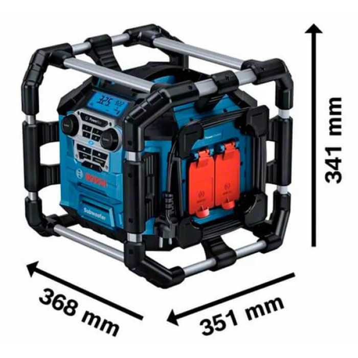 Аккумуляторный радиоприемник Bosch Professional GPB 18V-5 C (06014A4000)