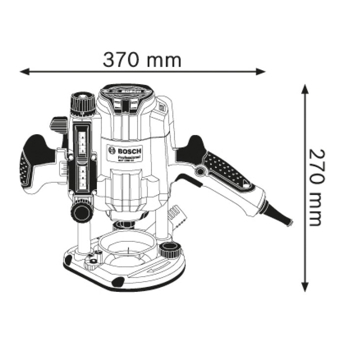 Фрезер ручний Bosch GOF 1250 CE Professional (0601626000)