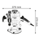 Фрезер ручний Bosch GOF 1250 CE Professional (0601626000)