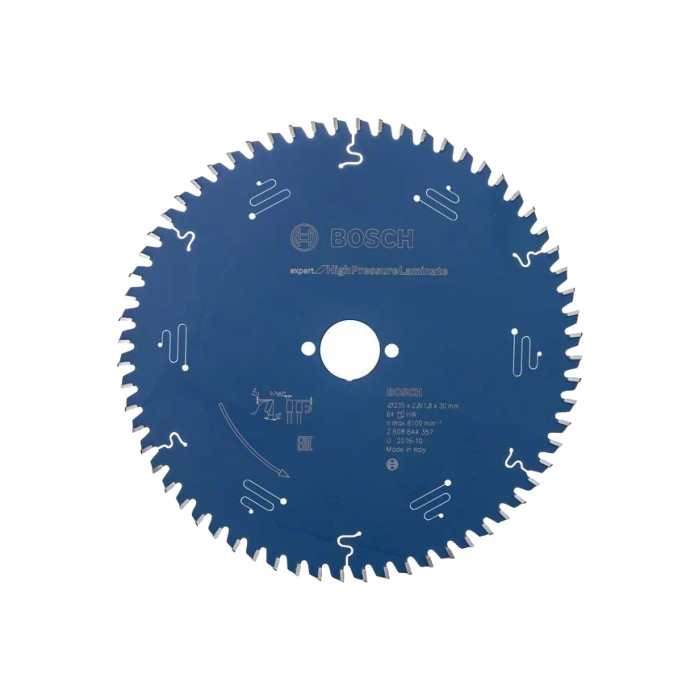 Пильный диск Bosch Expert for High Pressure Laminate 235x30 мм, 2.8/1.8 мм, 64T (2608644357)