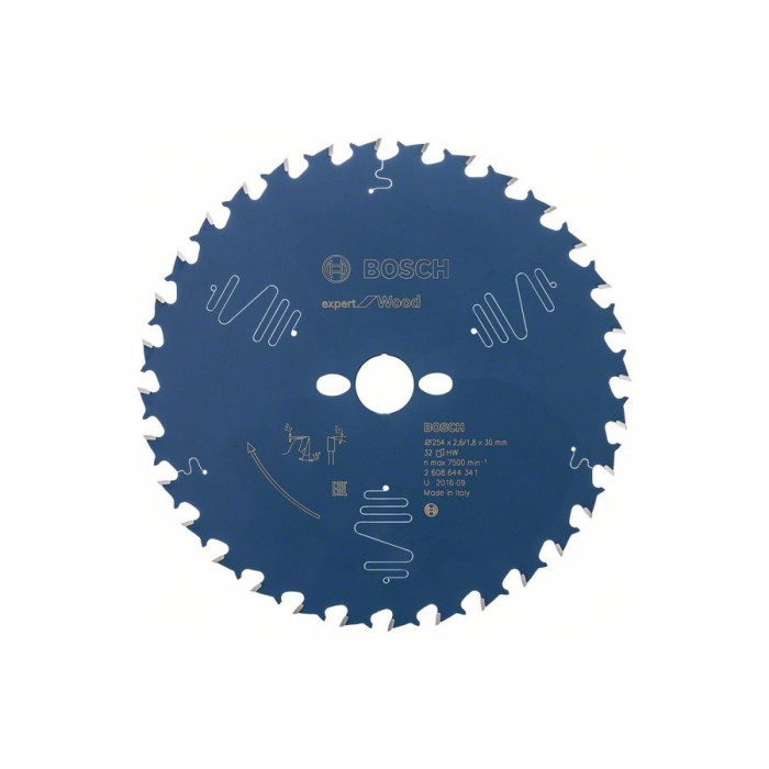 Пильный диск Bosch Expert for Wood 254x30x2.6/1.8 мм, 32T 2608644341)