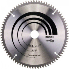 Пильный диск Bosch Optiline Wood 254х30 мм 80T (2608640437)