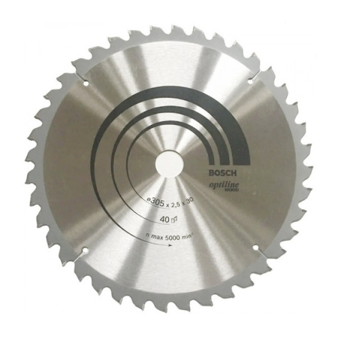 Пильный диск Bosch Optiline Wood 305х30 мм 40T (2608640440)