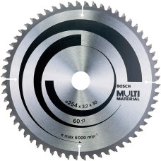 Пильный диск Bosch Multi Material 254х30 мм 60T (2608640449)