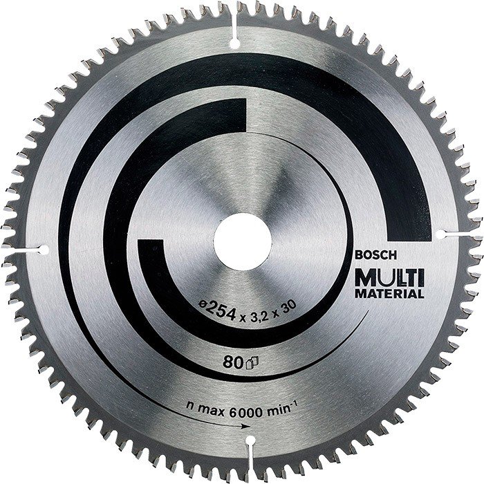 Пильный диск Bosch Multi Material 254х30 мм 80T (2608640450)