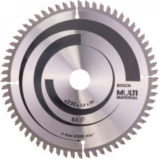 Пильный диск Bosch Multi Material 230х30 мм 64T, HTLCG (2608640513)