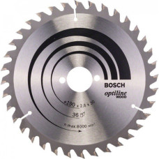 Пильный диск Bosch Optiline Wood 190х30 мм 36 AT (2608640616)