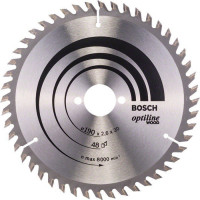 Пильний диск Bosch Optiline Wood 190х30 мм 48T (2608640617)