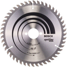 Пильный диск Bosch Optiline Wood 190х30 мм 48T (2608640617)