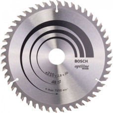 Пильный диск Bosch Optiline Wood 210х30 мм 48 ATB (2608640623)
