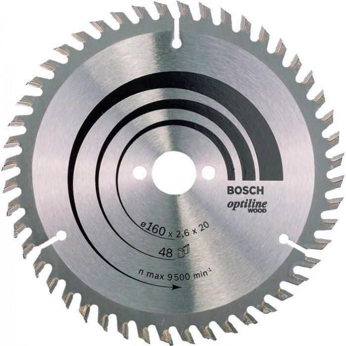 Пильный диск Bosch Optiline Wood 160х20 мм 48 ATB (2608640732)