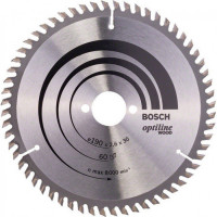 Пильный диск Bosch Optiline Wood 190х30 мм 60 ATB (2608641188)