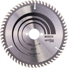 Пильный диск Bosch Optiline Wood 190х30 мм 60 ATB (2608641188)