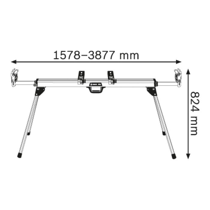 Робочий стіл Bosch GTA 3800 Professional (0601B24000)