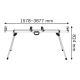 Робочий стіл Bosch GTA 3800 Professional (0601B24000)