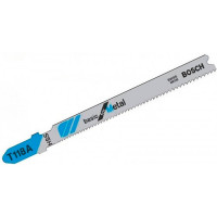 Пилка лобзиковая по металлу Bosch T 118 A, 1.1-1.5×92 мм, 100 шт. (2608631964)