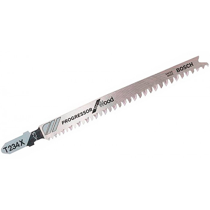Пилка для лобзика Bosch по дереву T 234X, 2-3×117 мм, 100 шт. (2608633A41)