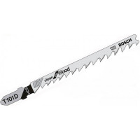 Пилка для лобзика Bosch по дереву T101D, 4-5.2×100 мм, 100 шт. (2608637877)