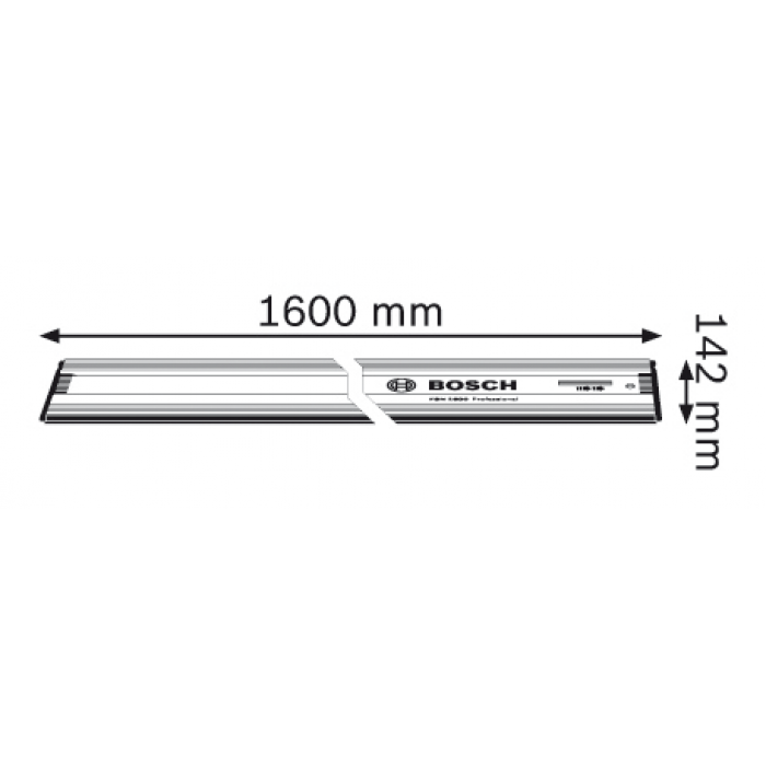 Напрямна шина Bosch FSN 1600 Professional (1600Z0000F)