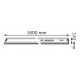Напрямна шина Bosch FSN 1600 Professional (1600Z0000F)