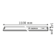 Напрямна шина Bosch FSN 1100 Professional (1600Z00006)