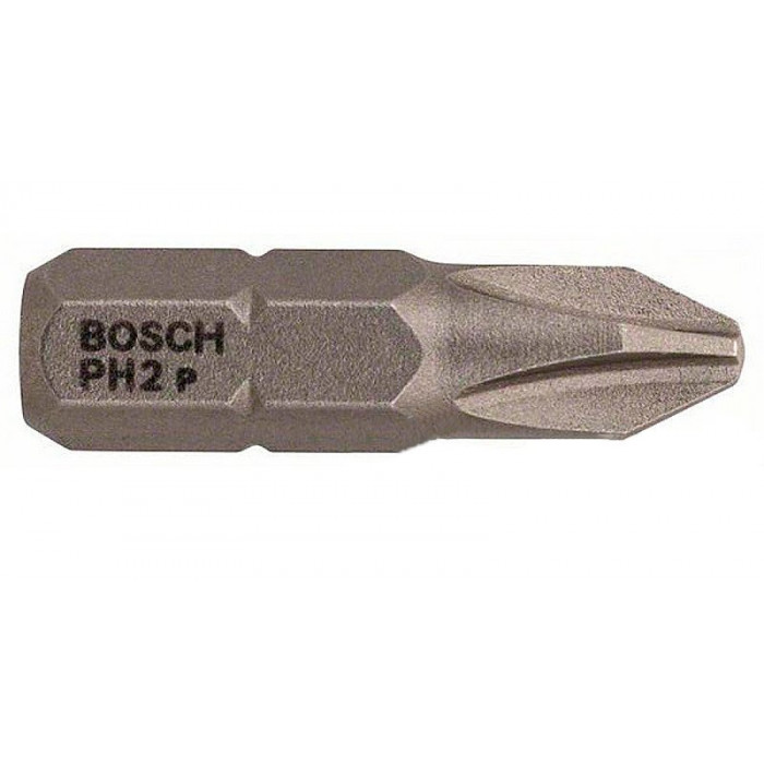 Биты Bosch ECO PH2, 25 мм, 100 шт. (2608521219)