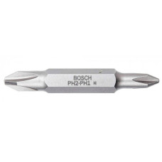 Бита двухсторонняя Bosch ECO PH2/PH1 45 мм, 60 шт. (2608521264)