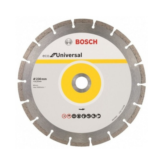 Алмазный круг Bosch ECO Universal, 230х22.23 мм, 10 шт. (2608615044)