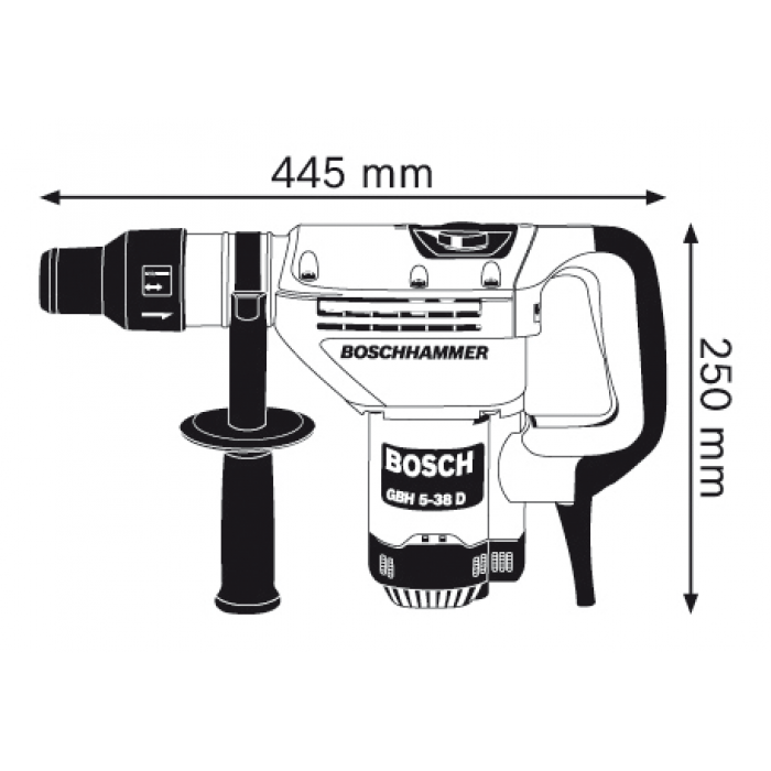 Перфоратор Bosch GBH 5-38 D Professional (0611240008)