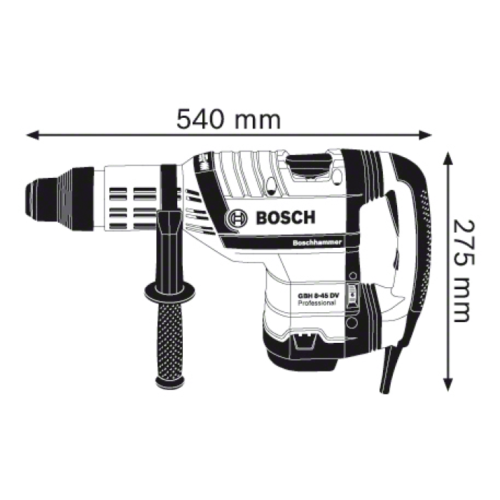 Перфоратор Bosch GBH 8-45 DV Professional (0611265000)