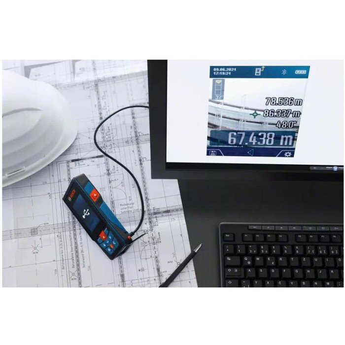 Лазерный дальномер Bosch Professional GLM 150-27 C (0601072Z00)