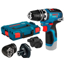 Акумуляторний безщітковий шуруповерт Bosch Professional GSR 12V-35 FC в L-Boxx 102 з 4 патронами (Без АКБ та ЗУ) (06019H3003)