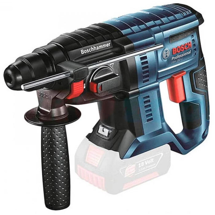 Набір акумуляторних інструментів: перфоратор Bosch Professional GBH 180-LI, шуруповерт Bosch Professional GSR 180-LI, 2 АКБ GBA 18V 4.0Ah, ЗУ GAL 18V-40, Сумка (0615990M31)