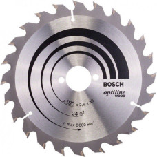 Пильный диск по дереву Bosch Optiline Wood 190×30, 24 ATB (2608640615)