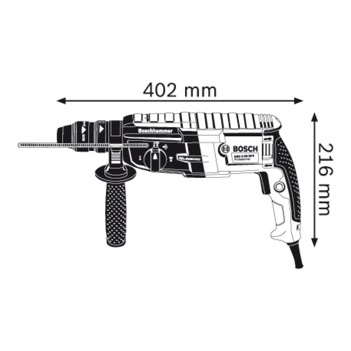 Перфоратор Bosch GBH 2-28 Professional (0611267500)