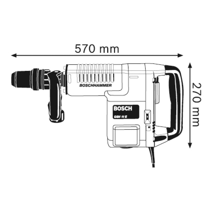 Отбойный молоток Bosch GSH 11 E Professional (0611316708)