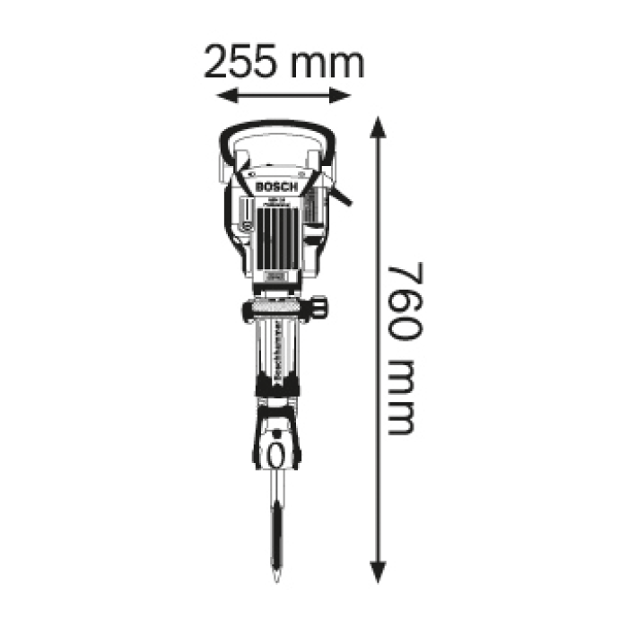 Відбійний молоток Bosch GSH 16-28 Professional (0611335000)
