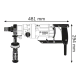 Дрель алмазного сверления Bosch GDB 180 WE Professional