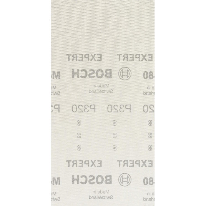 Шлифлисты на сетчатой основе Bosch EXPERT M480, 115x230 мм, К320, 10 шт. (2608900768)