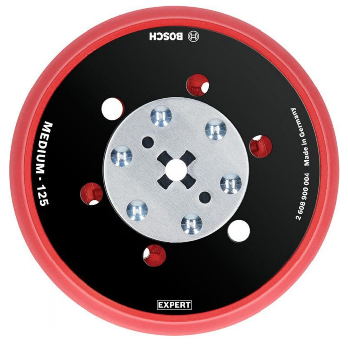 Опорная тарелка универсальная Bosch EXPERT Multihole, средняя, 125 мм (2608900004)