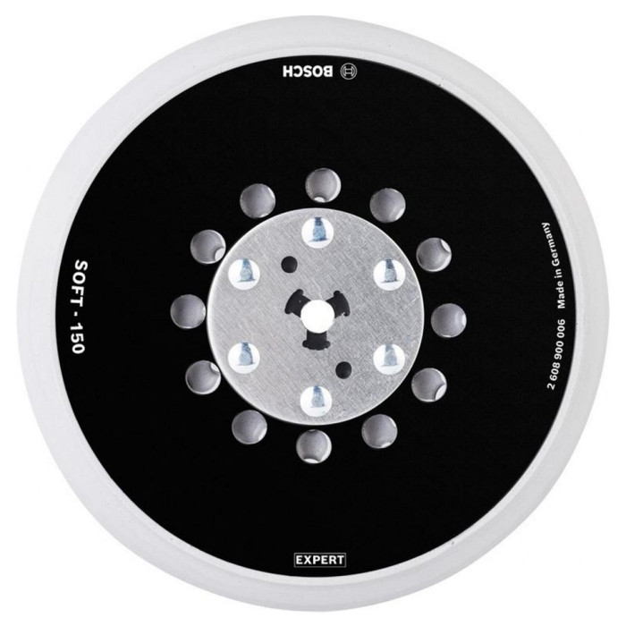 Опорная тарелка универсальная Bosch EXPERT Multihole, мягкая, 150 мм (2608900006)