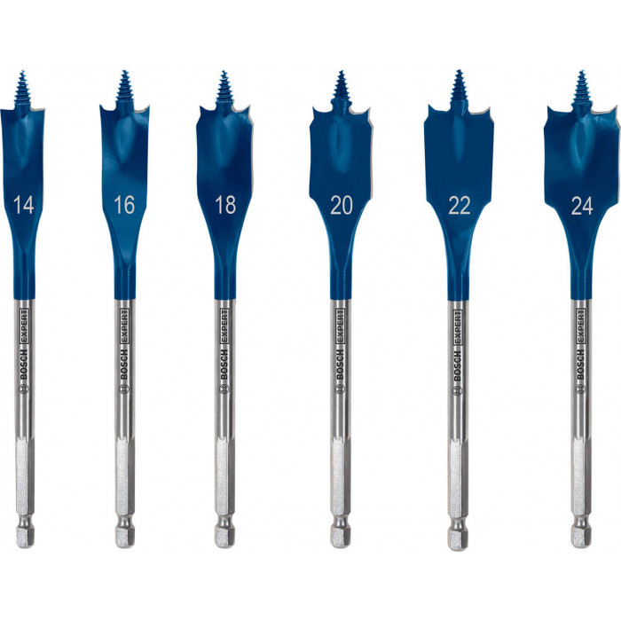 Набор перовых сверл Bosch Expert Self Cut Speed, 6 шт. (2608900332)